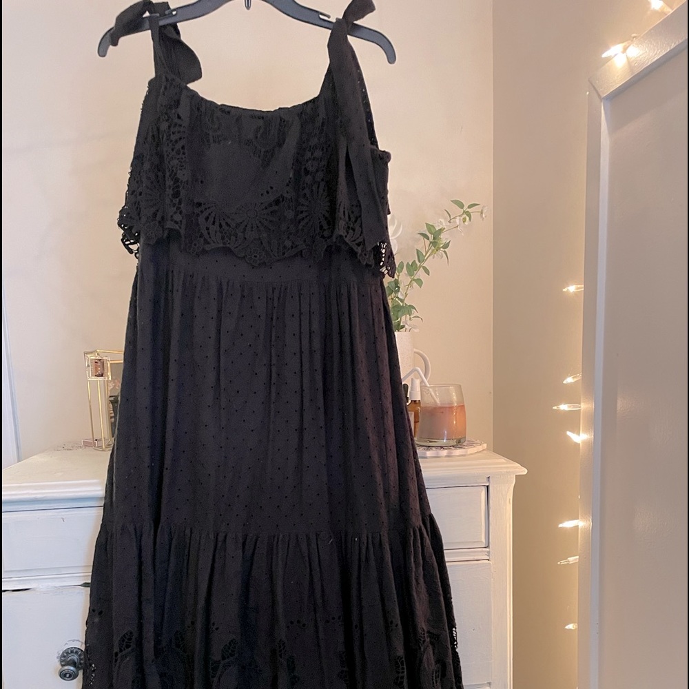 Antonio Melani Black Maxi Dress